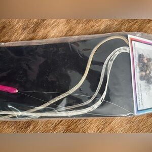 Feathers Hair Extension Kit -  White